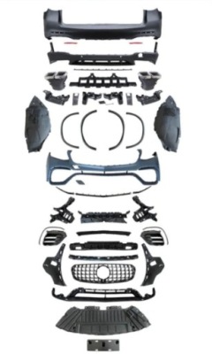 Mercedes glc x253 w253 набор bodykit glc63 amg 2015-2019 фото №1