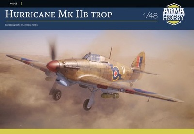 Arma Hobby 40008 Hurricane Mk IIB Trop skala 1/48