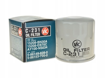 Nissan king cab pick-up d22 98- 2.5 di фильтр масла фото №1