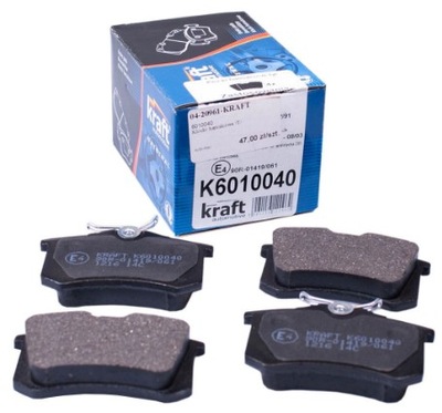 Тормозные колодки задняя seat leon ii vw golf iv v vi 4 5 6 plus фото №1