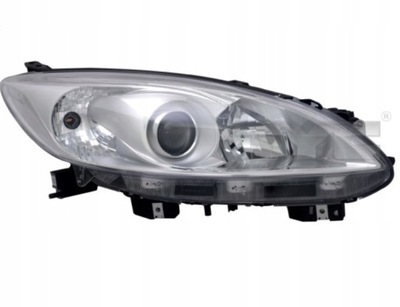 Фара лампа перед правая mazda 5 2010- h11/hb3 фото №1