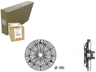 Behr hella вязкостная муфта сцепление вязкостная behr hella фото №1