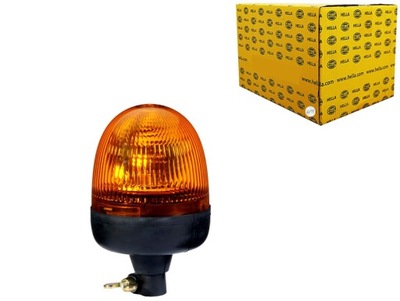 FARO SYGNALIZUJACA KOGUT AMARRILLO 12V HALÓGENO H1 BOCAL RUROWA HELLA  