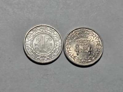 Surinam 1 cent 1978 rok -NR-K-0186