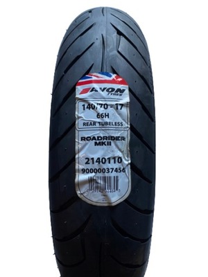 TIRE AVON ROADRIDER MKII 140/70/17 REAR  