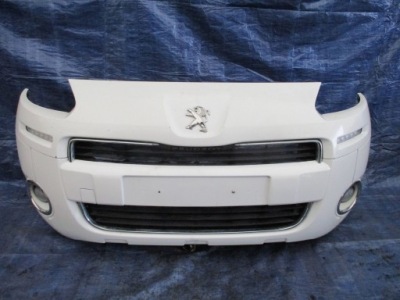 Бампер перед передній peugeot partner ii lift tepee led 12-15 колір ewpa фото №1