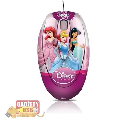 Mysz myszka USB Disney Princess Księżniczki