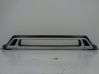 Outlander iii lift спойлер накладка бампер перед фото №1