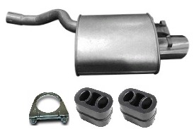 Mercedes slk 200 2.0 r 170 1996-2000 гаситель конечный фото №1