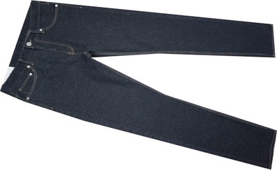 H&M_W32 L32_Spodnie JEANS z elastanem 877