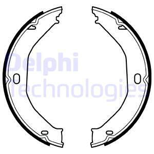 DELPHI LS2078 KOMPLEKTAS APKABŲ HAMULCOWYCH, STABDYS STOVĖJIMO 