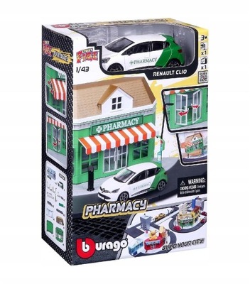 Street Fire Bburago City Pharmacy 1:43 BBURAGO