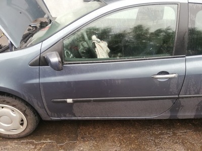 Двері лівий перед ліва передні renault clio iii 3d фото №1