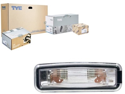 Лампа номерного знака регистрационный [tyc] фото №1