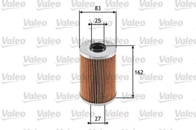 VALEO 586571 ФИЛЬТР МАСЛА BMW 7 SERIES 3.2