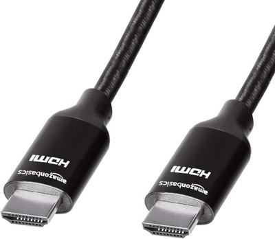 Kabel HDMI 4K 10,2 Gb/s w Oplocie 3m Czarny