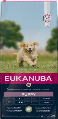 Eukanuba Puppy Junior All Breeds Lamb Rice 12 kg