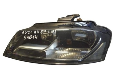 Лампа левый перед audi a3 8p lift 08- s1014 фото №1