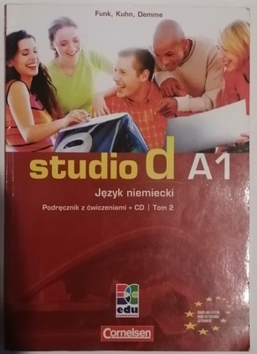 STUDIO D A1 niemiecki podręcznik z ćwiczeniami t.2