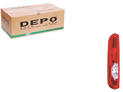 Depo лампа задняя комбинированная renault trafic ii nissa фото №1