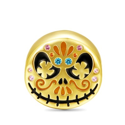GNOCE - Charms „Colorful Jack Skull”
