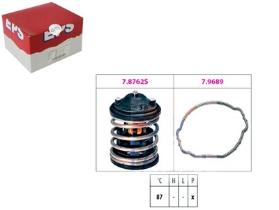 Eps термостат bmw 1 116 d e81 фото №1