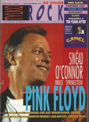 Tylko Rock 8/1995 Pink Floyd kompletne