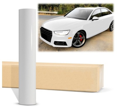 OKLEINA WHITE GLOSS FILM WHITE DASH PANEL BODY SILLS PILLAR HOOD TERMOPLASTYCZNA  