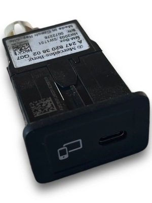Mercedes w247 роз'єм usb a2478203802 m фото №1
