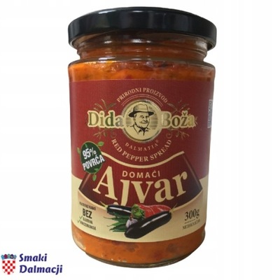 Pasta paprykowa (Ajvar) 300 g Dida Boža