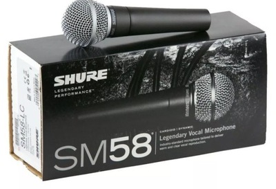 Shure SM58LC mikrofon dynamiczny wokalny estradowy