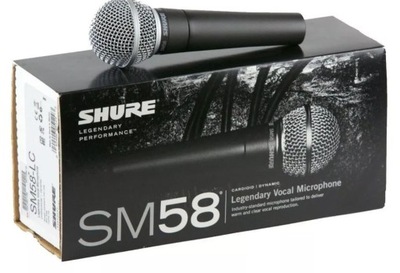 Shure SM58LC przewodowy wokalny mikrofon