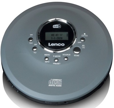 Discman Lenco CD-400 CD MP3 ESP RDS DAB+ RADIO