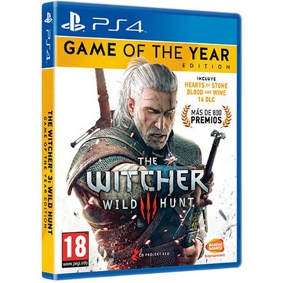 WIEDŹMIN 3 III DZIKI GON GOTY EDYCJA GRY ROKU PS4 PS5