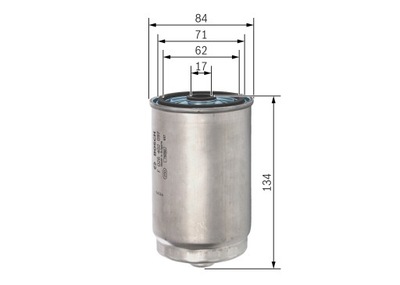 BOSCH F 026 402 097 FILTRO COMBUSTIBLES  