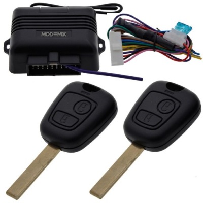 Блок керування замка центрального 500c/peugeot hu83 фото №1