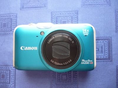 Canon PowerShot SX230 HS uszkodzony idealny stan