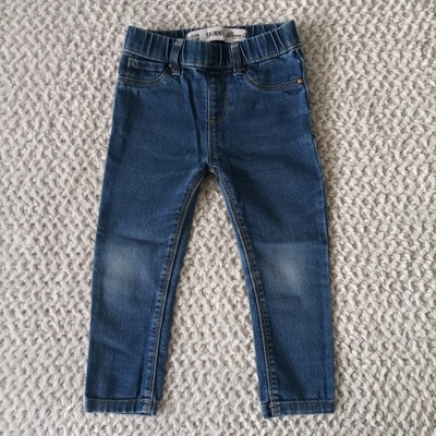 Denim jeansy-legginsy dziecinne roz. 3-4 lata (104cm)