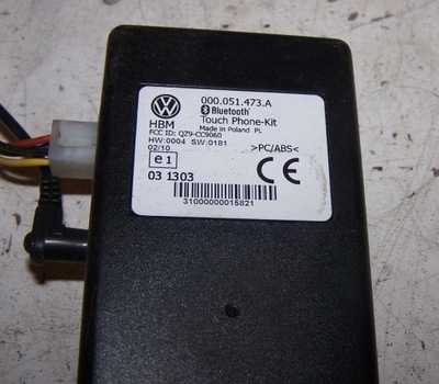 VW GOLF PASSAT CONTROL UNIT MODULE BLUETOOTH ADAPTER  