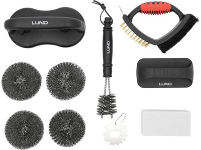 ZESTAW DO CZYSZCZENIA GRILLA GRILLI SZCZOTKI