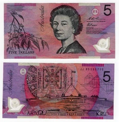 AUSTRALIA 1995 5 DOLLARS