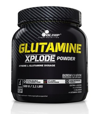 OLIMP GLUTAMINE XPLODE 500G CYTRYNA