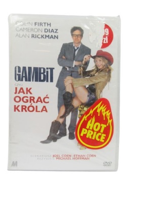 Film Gambit, czyli jak ograć króla płyta DVD