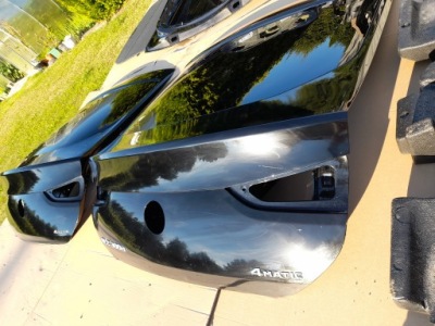 Задняя крышка багажника стекло mercedes gle w167 167 coupe czarna org cała фото №1