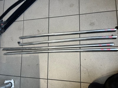 139 vw arteon молдинг уплотнитель стекло хром задняя l фото №1