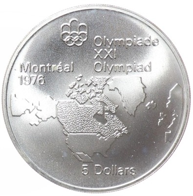 5 dolarów - Montreal - Kanada - 1973 rok