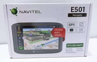 NAWIGACJA NAVITEL E501 MAPY EUROPY JAK NOWA