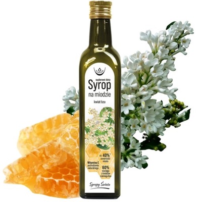 Syrop kwiat bzu na miodzie 250ml Oleofarm