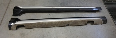 Накладки порогові volvo s60 v60 фото №1