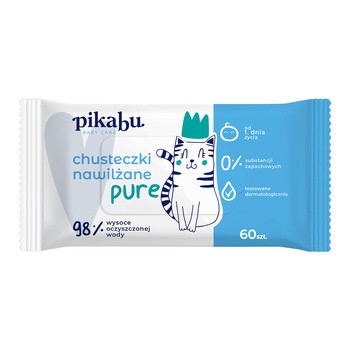 PIKABU CHUSTECZKI NAWILŻANE NAWILŻAJĄCE OD 1 DNIA